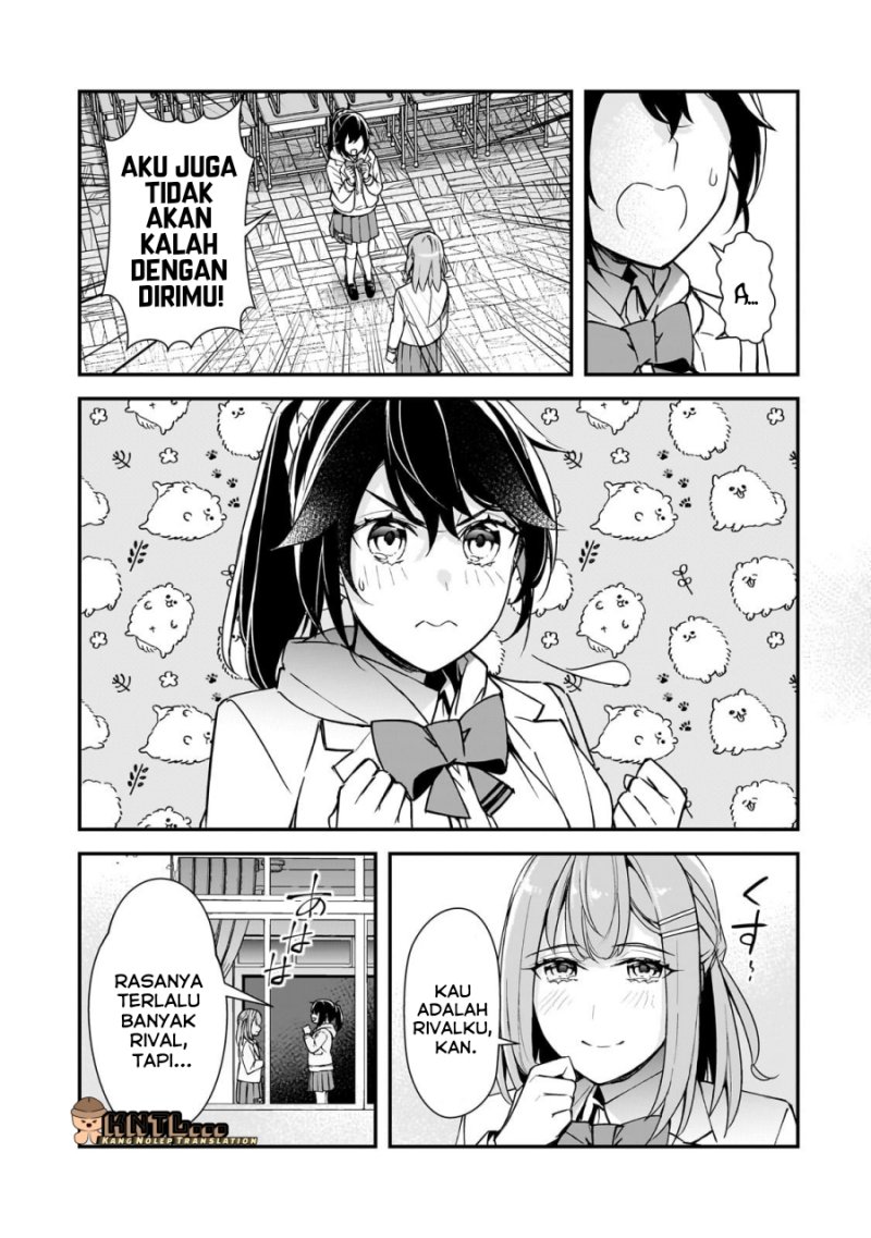 Ore ni Trauma wo Ataeta Joshi-tachi ga Chirachira Mitekuru kedo, Zannen desu ga Teokure desu Chapter 17 Bahasa Indonesia