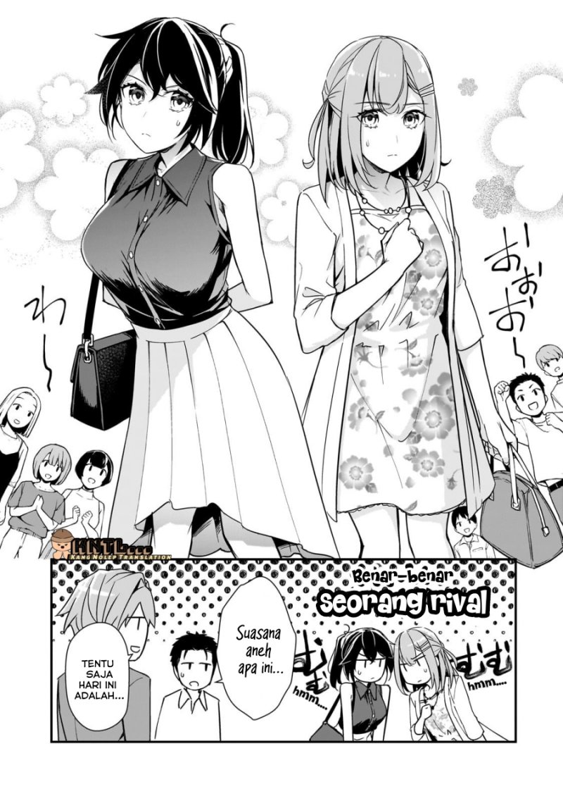 Ore ni Trauma wo Ataeta Joshi-tachi ga Chirachira Mitekuru kedo, Zannen desu ga Teokure desu Chapter 17 Bahasa Indonesia