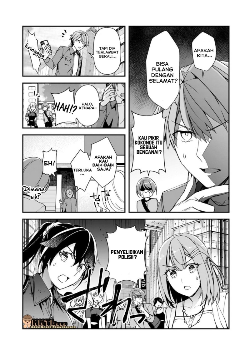 Ore ni Trauma wo Ataeta Joshi-tachi ga Chirachira Mitekuru kedo, Zannen desu ga Teokure desu Chapter 17 Bahasa Indonesia