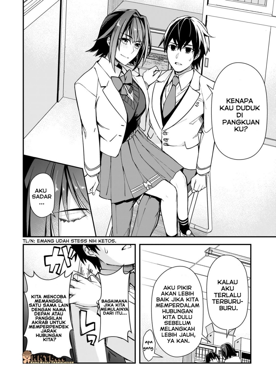 Ore ni Trauma wo Ataeta Joshi-tachi ga Chirachira Mitekuru kedo, Zannen desu ga Teokure desu chapter 18