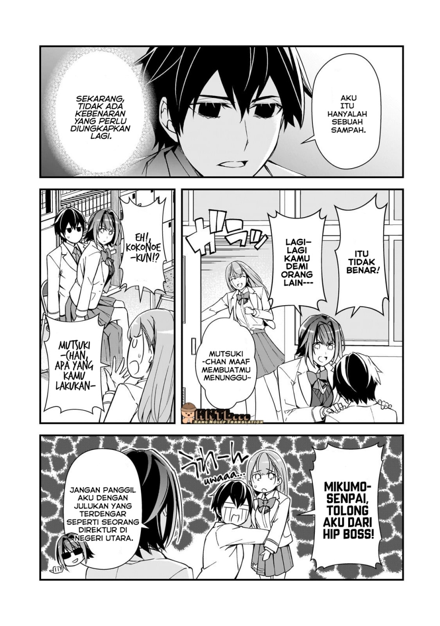 Ore ni Trauma wo Ataeta Joshi-tachi ga Chirachira Mitekuru kedo, Zannen desu ga Teokure desu chapter 18