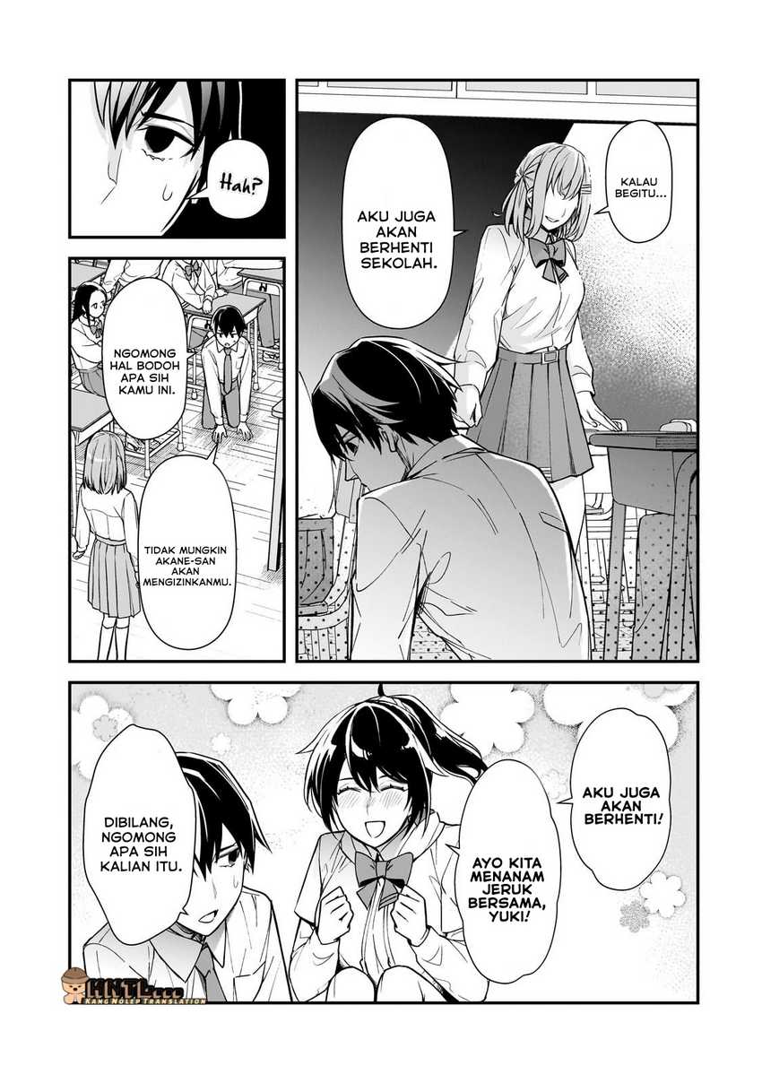 Ore ni Trauma wo Ataeta Joshi-tachi ga Chirachira Mitekuru kedo, Zannen desu ga Teokure desu chapter 22