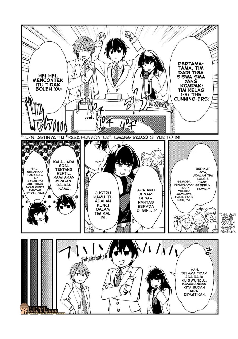 Ore ni Trauma wo Ataeta Joshi-tachi ga Chirachira Mitekuru kedo, Zannen desu ga Teokure desu chapter 23
