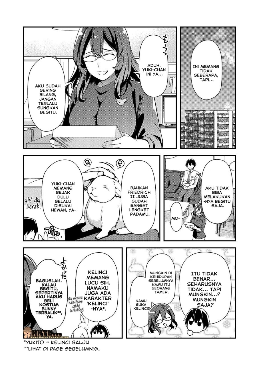 Ore ni Trauma wo Ataeta Joshi-tachi ga Chirachira Mitekuru kedo, Zannen desu ga Teokure desu chapter 23