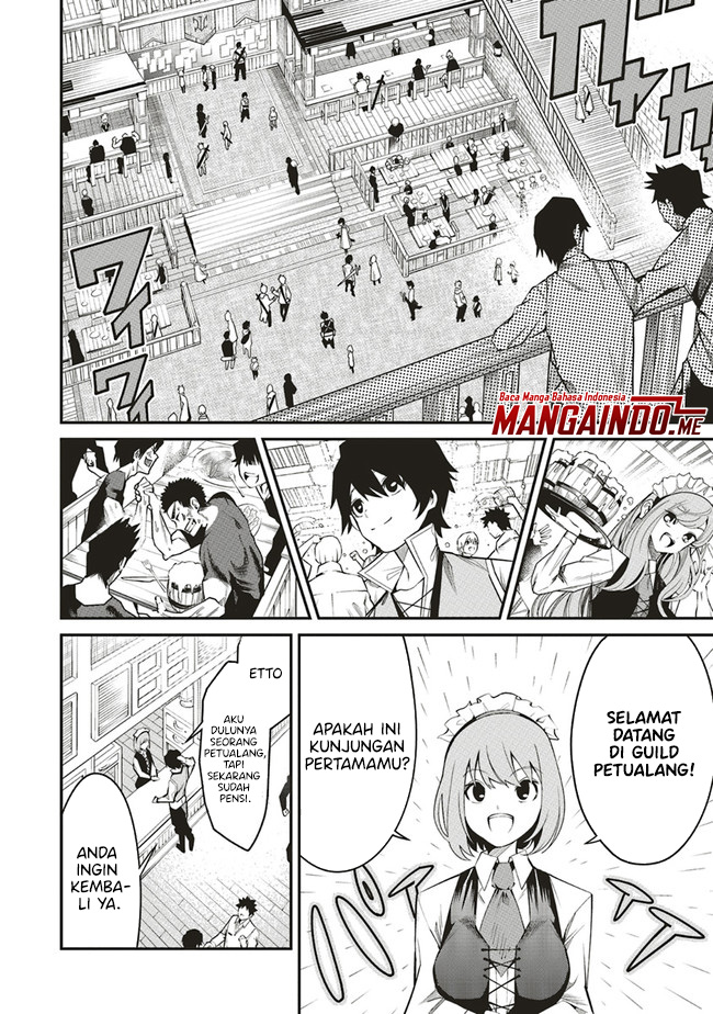 Ore no “Full Auto Buff” de Nakamatachi ga Sekai Saikyou – Soko ni Iru Dake Mujikaku Musou Chapter 01.1 Bahasa Indonesia