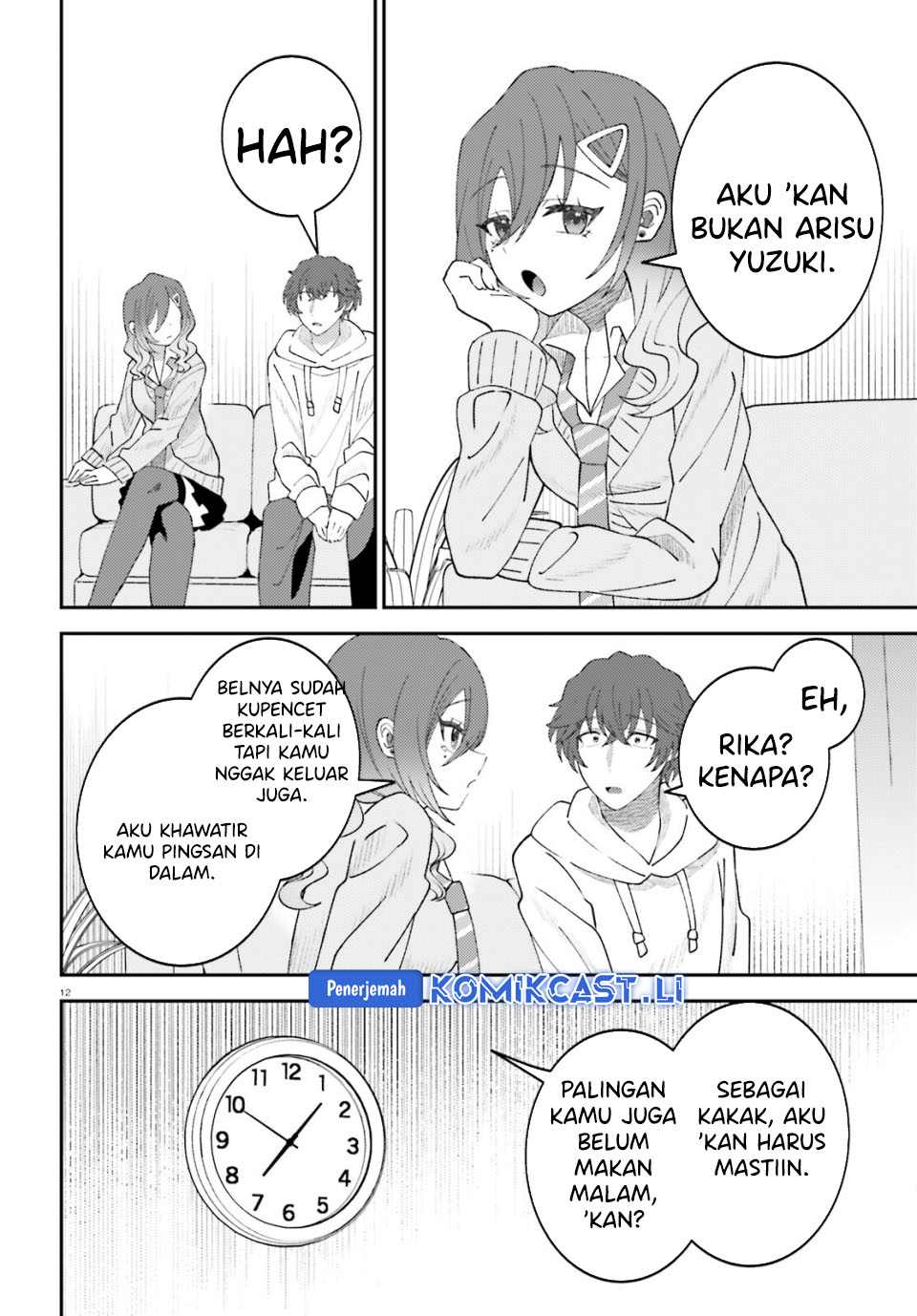 Ore no Haitoku Meshi o Onedari Sezu ni Irarenai Otonari no Top Idol-sama chapter 13