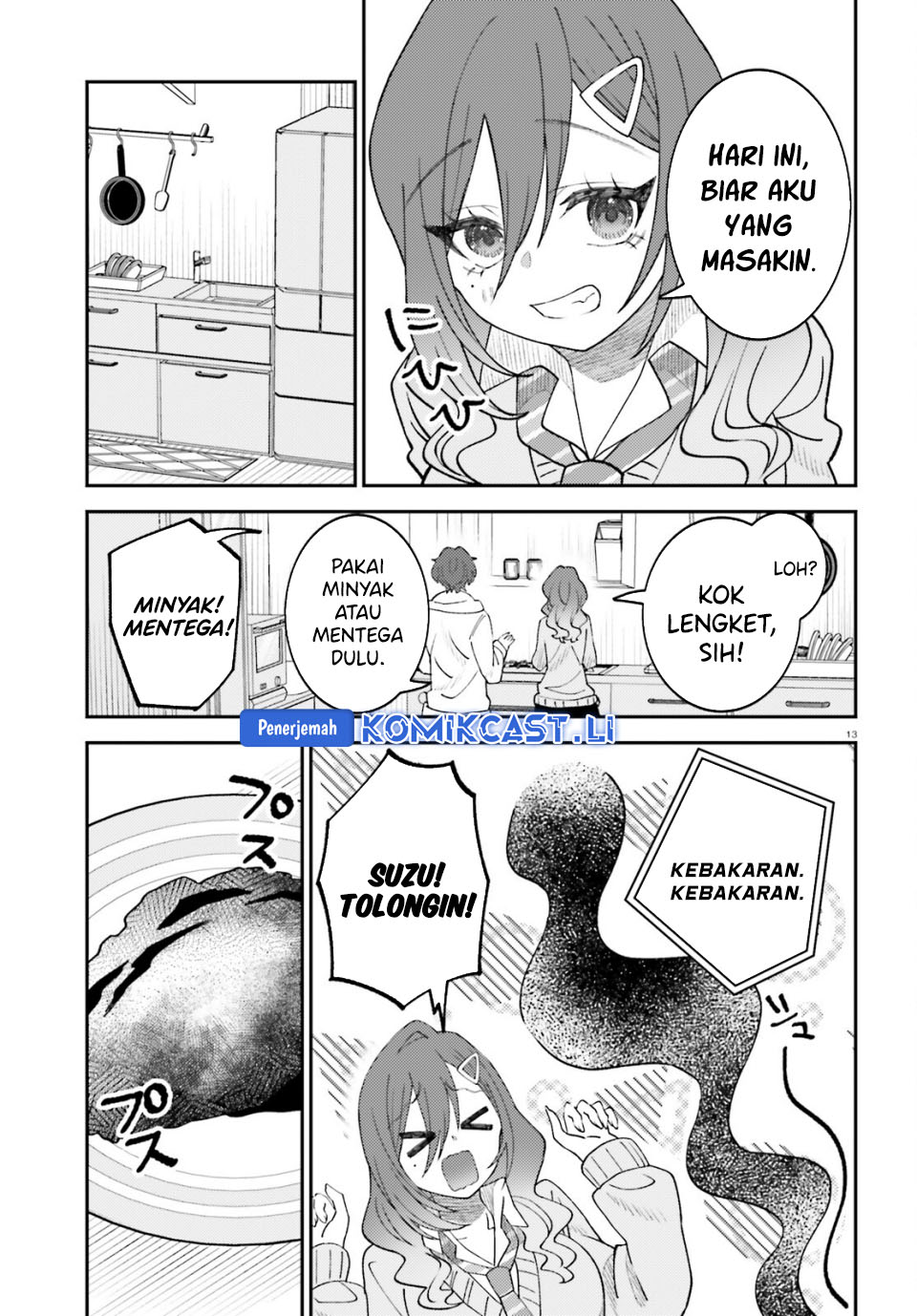 Ore no Haitoku Meshi o Onedari Sezu ni Irarenai Otonari no Top Idol-sama chapter 13