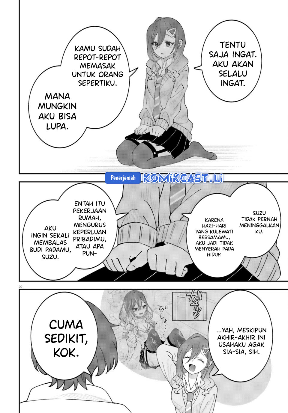 Ore no Haitoku Meshi o Onedari Sezu ni Irarenai Otonari no Top Idol-sama chapter 13