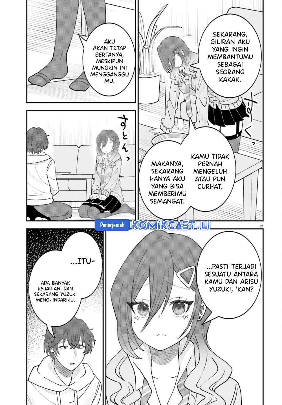 Ore no Haitoku Meshi o Onedari Sezu ni Irarenai Otonari no Top Idol-sama chapter 13