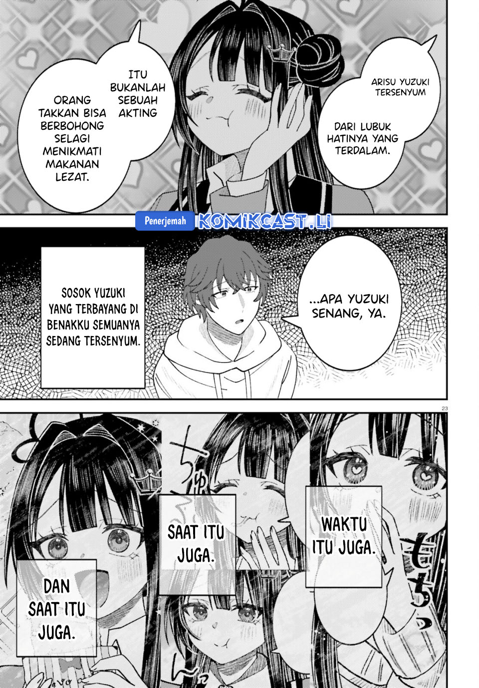 Ore no Haitoku Meshi o Onedari Sezu ni Irarenai Otonari no Top Idol-sama chapter 13