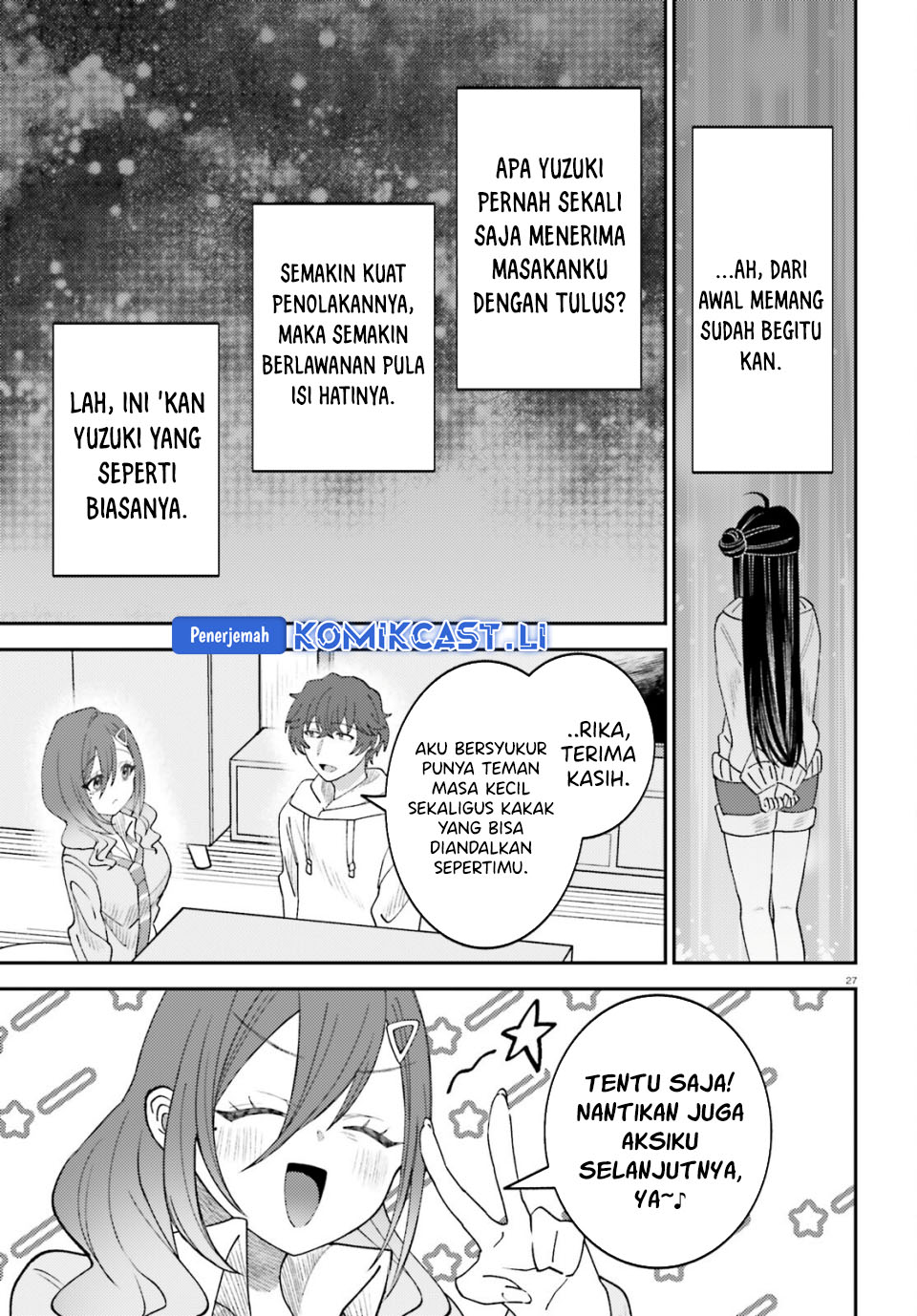 Ore no Haitoku Meshi o Onedari Sezu ni Irarenai Otonari no Top Idol-sama chapter 13