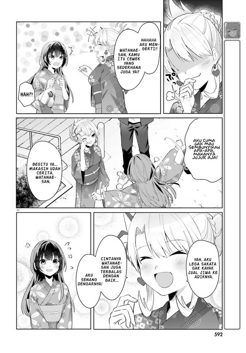 Ore no Iinazuke ni Natta Jimiko, Ie de wa Kawaii Shika Nai! Chapter 20 Bahasa Indonesia