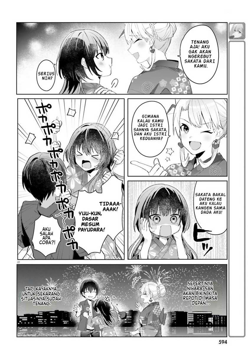 Ore no Iinazuke ni Natta Jimiko, Ie de wa Kawaii Shika Nai! Chapter 20 Bahasa Indonesia