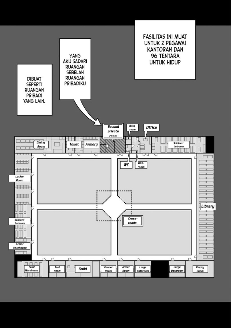 Ore to Kimitachi no Dungeon Sensou chapter 1