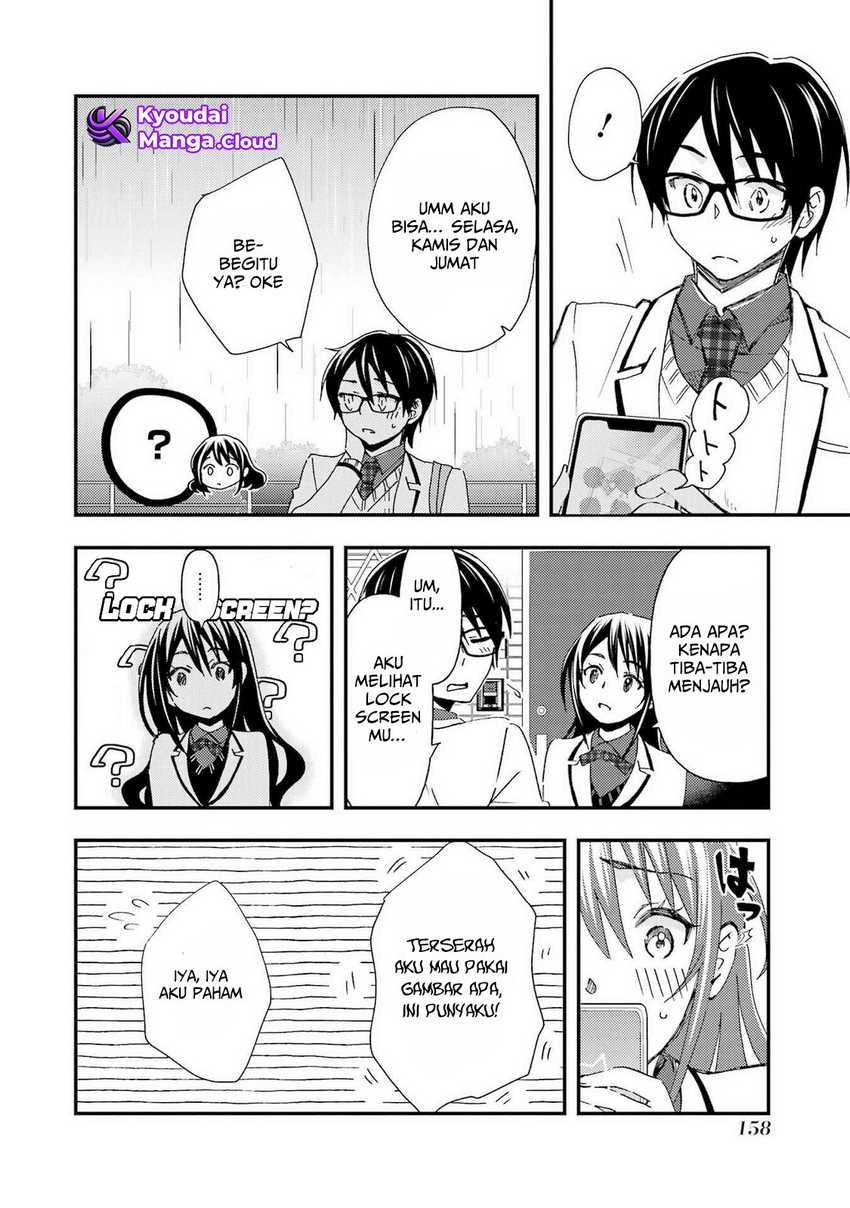 Ore wa Shiranai Uchi ni Gakkou Ichi no Bishoujo wo Kudoite Itarashii Chapter 12 Bahasa Indonesia