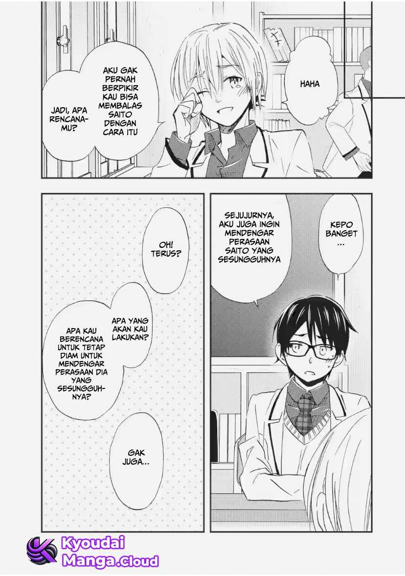 Ore wa Shiranai Uchi ni Gakkou Ichi no Bishoujo wo Kudoite Itarashii Chapter 33 Bahasa Indonesia