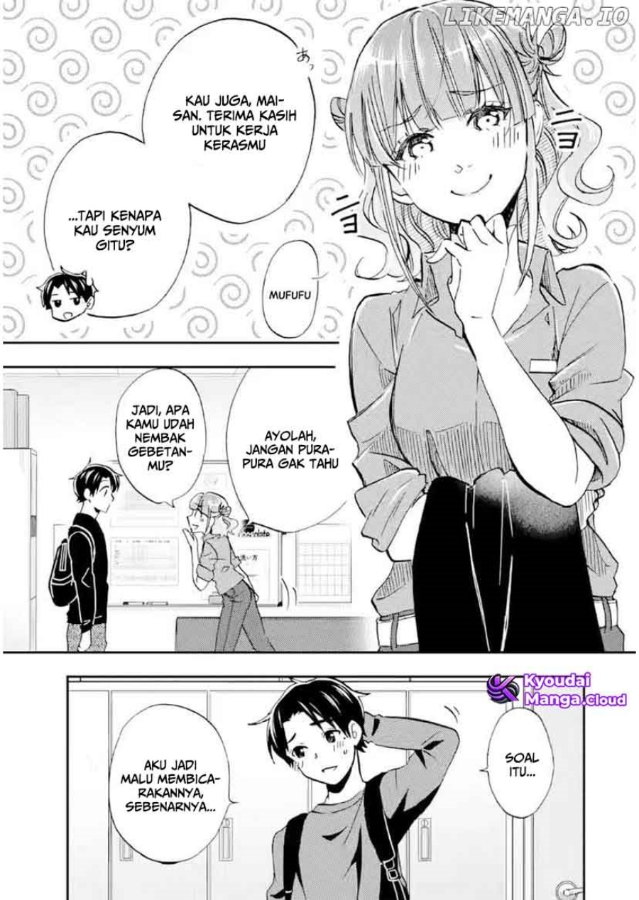 Ore wa Shiranai Uchi ni Gakkou Ichi no Bishoujo wo Kudoite Itarashii Chapter 38 Bahasa Indonesia