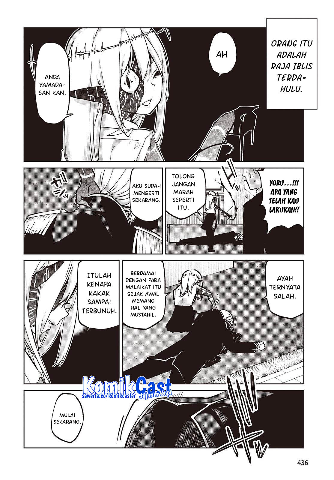 Oroka na Tenshi wa Akuma to Odoru Chapter 101 Bahasa Indonesia