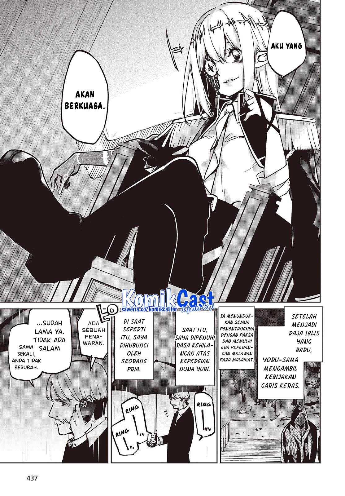 Oroka na Tenshi wa Akuma to Odoru Chapter 101 Bahasa Indonesia