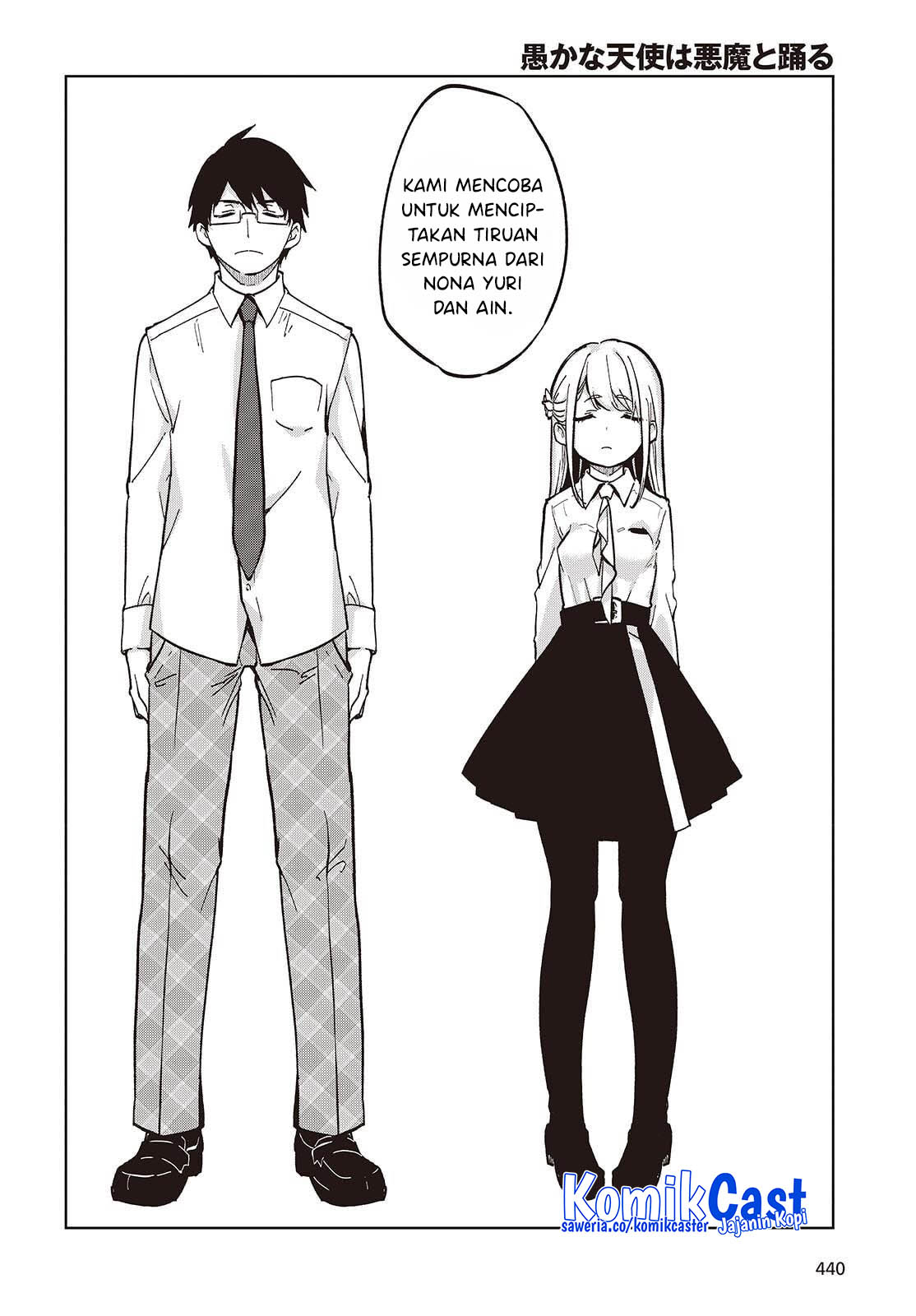 Oroka na Tenshi wa Akuma to Odoru Chapter 101 Bahasa Indonesia
