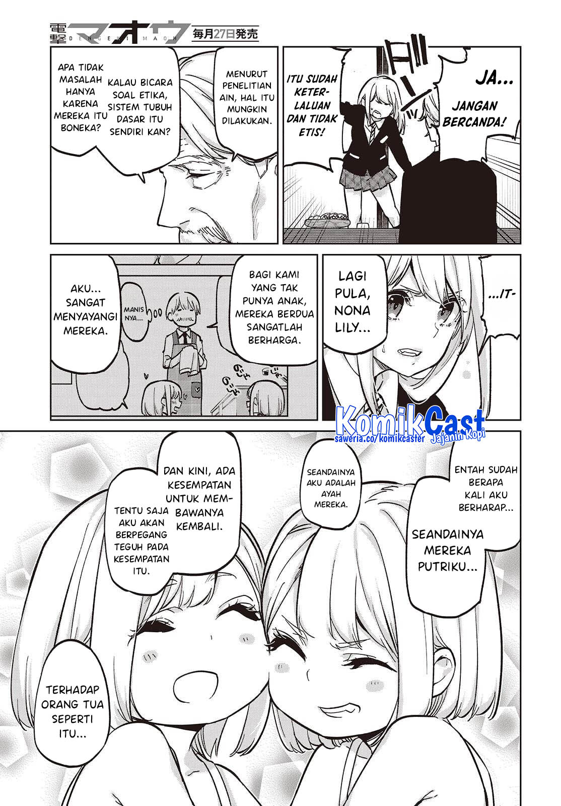 Oroka na Tenshi wa Akuma to Odoru Chapter 101 Bahasa Indonesia