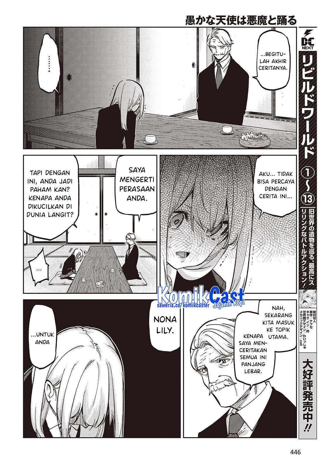 Oroka na Tenshi wa Akuma to Odoru Chapter 101 Bahasa Indonesia