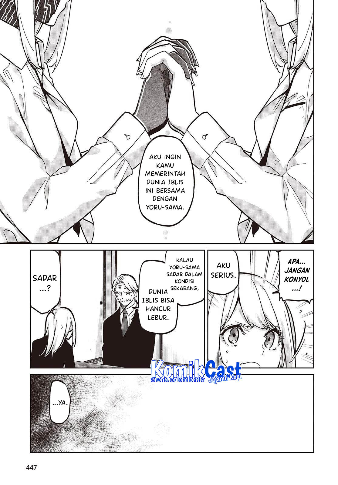 Oroka na Tenshi wa Akuma to Odoru Chapter 101 Bahasa Indonesia