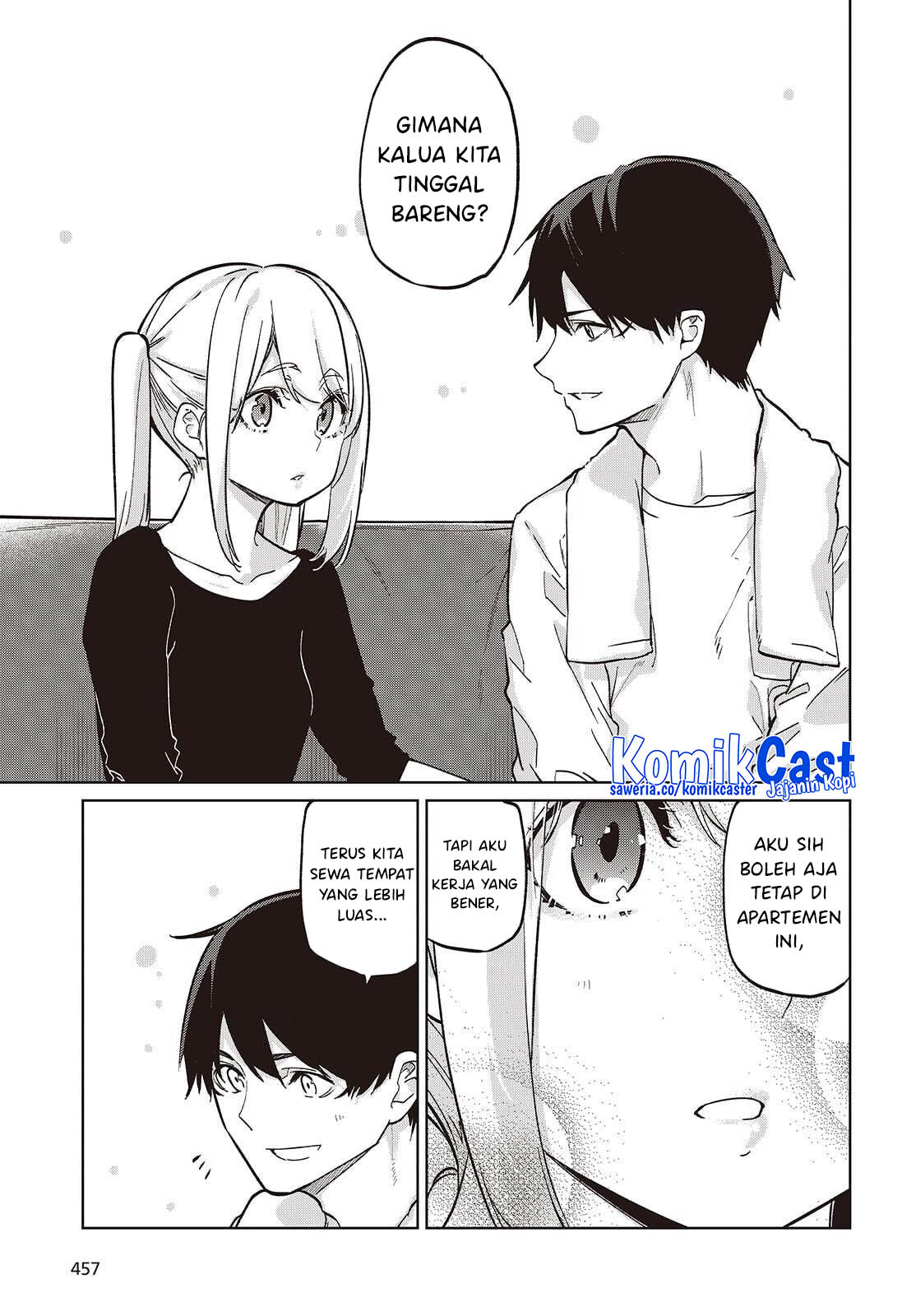 Oroka na Tenshi wa Akuma to Odoru Chapter 101 Bahasa Indonesia