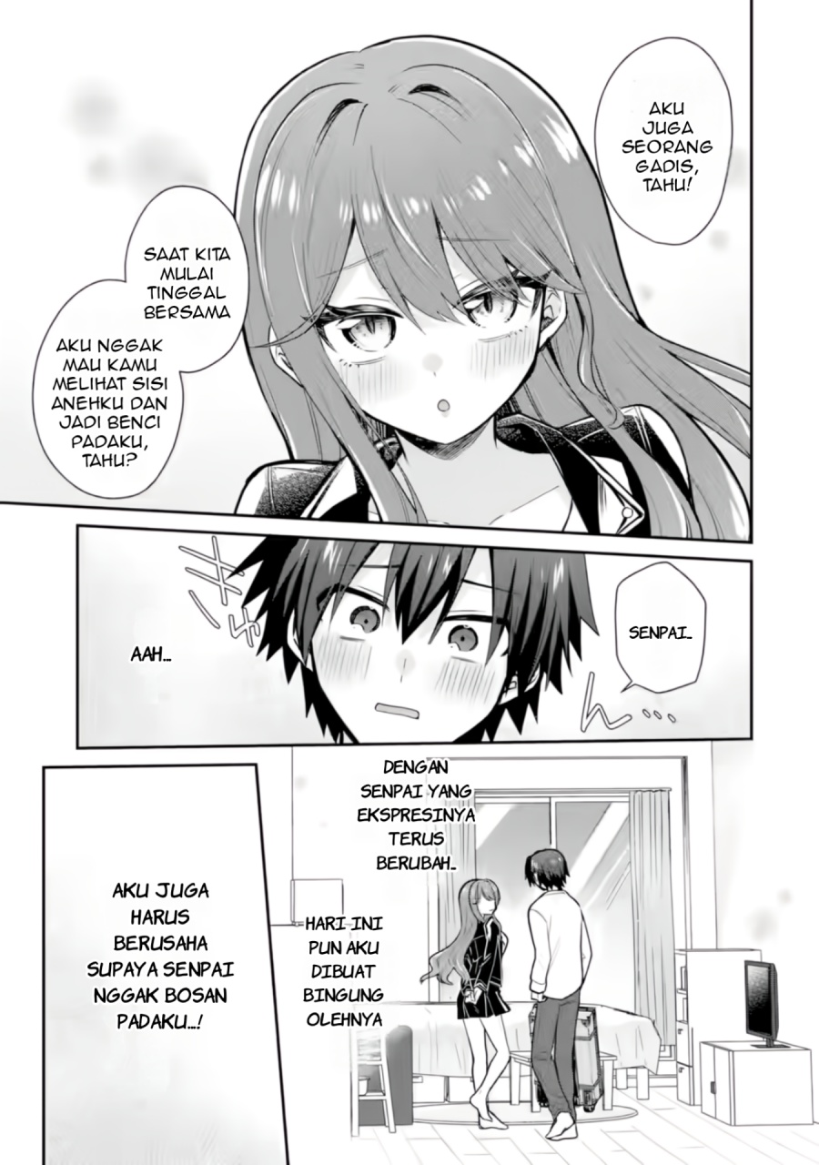 Osake to Senpai Kanojo to no Amaama Doukyo Lovecome wa Nijuusai ni Natte kara Chapter 02 Bahasa Indonesia
