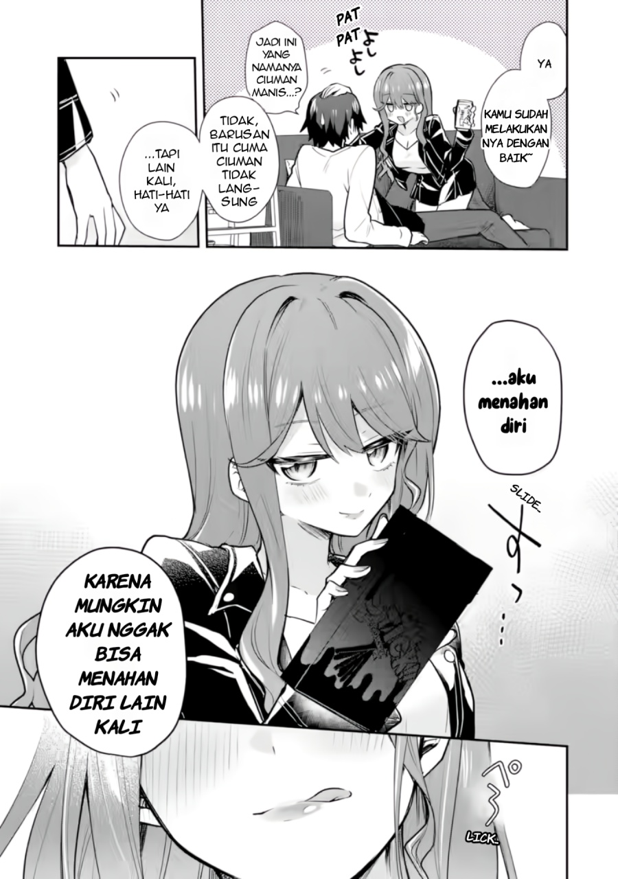 Osake to Senpai Kanojo to no Amaama Doukyo Lovecome wa Nijuusai ni Natte kara Chapter 02 Bahasa Indonesia