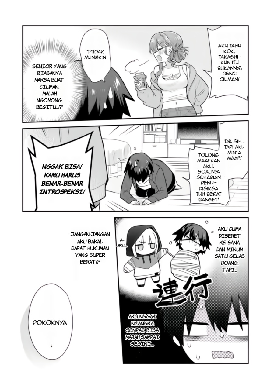 Osake to Senpai Kanojo to no Amaama Doukyo Lovecome wa Nijuusai ni Natte kara chapter 3