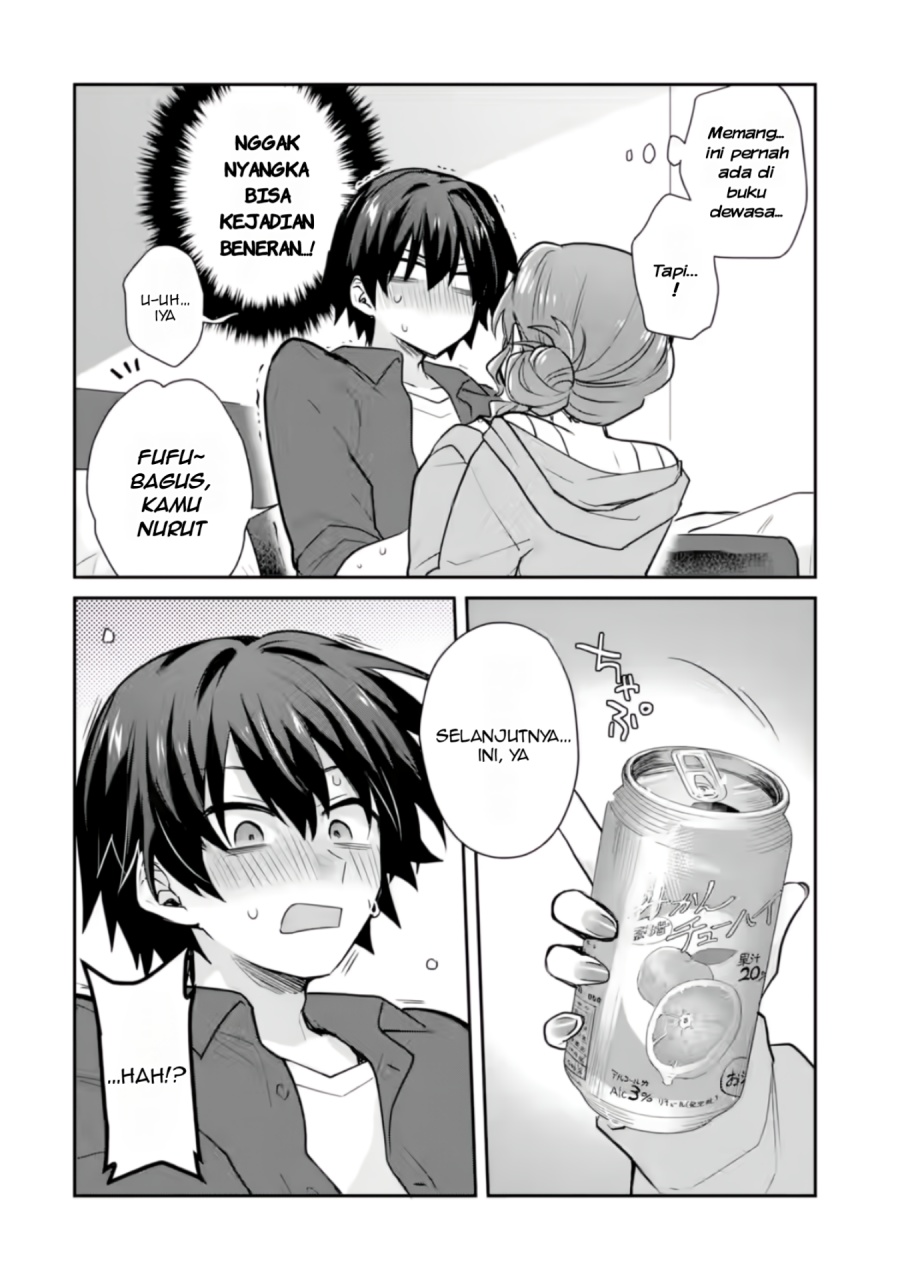 Osake to Senpai Kanojo to no Amaama Doukyo Lovecome wa Nijuusai ni Natte kara chapter 3