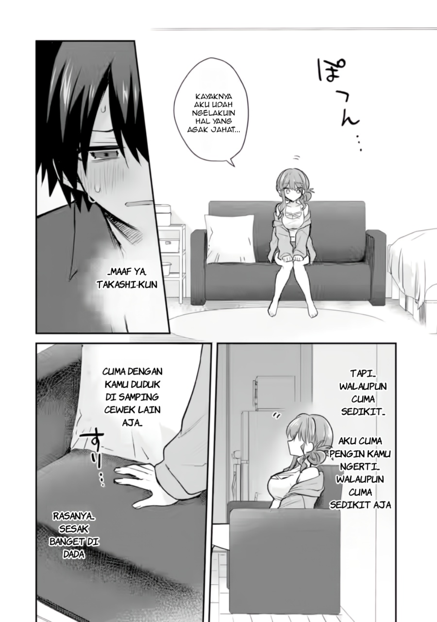 Osake to Senpai Kanojo to no Amaama Doukyo Lovecome wa Nijuusai ni Natte kara chapter 3