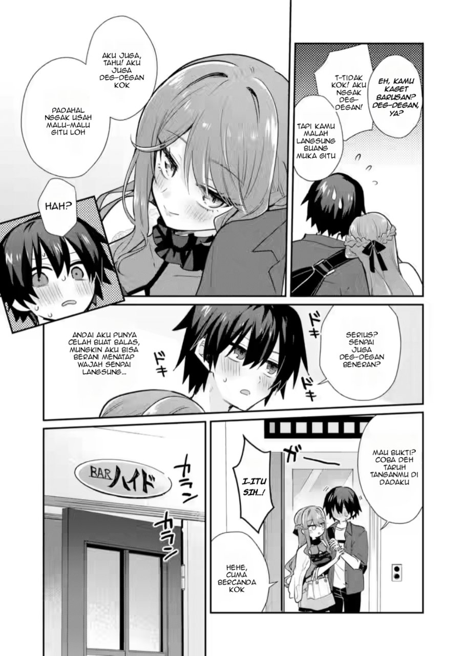 Osake to Senpai Kanojo to no Amaama Doukyo Lovecome wa Nijuusai ni Natte kara Chapter 04 Bahasa Indonesia