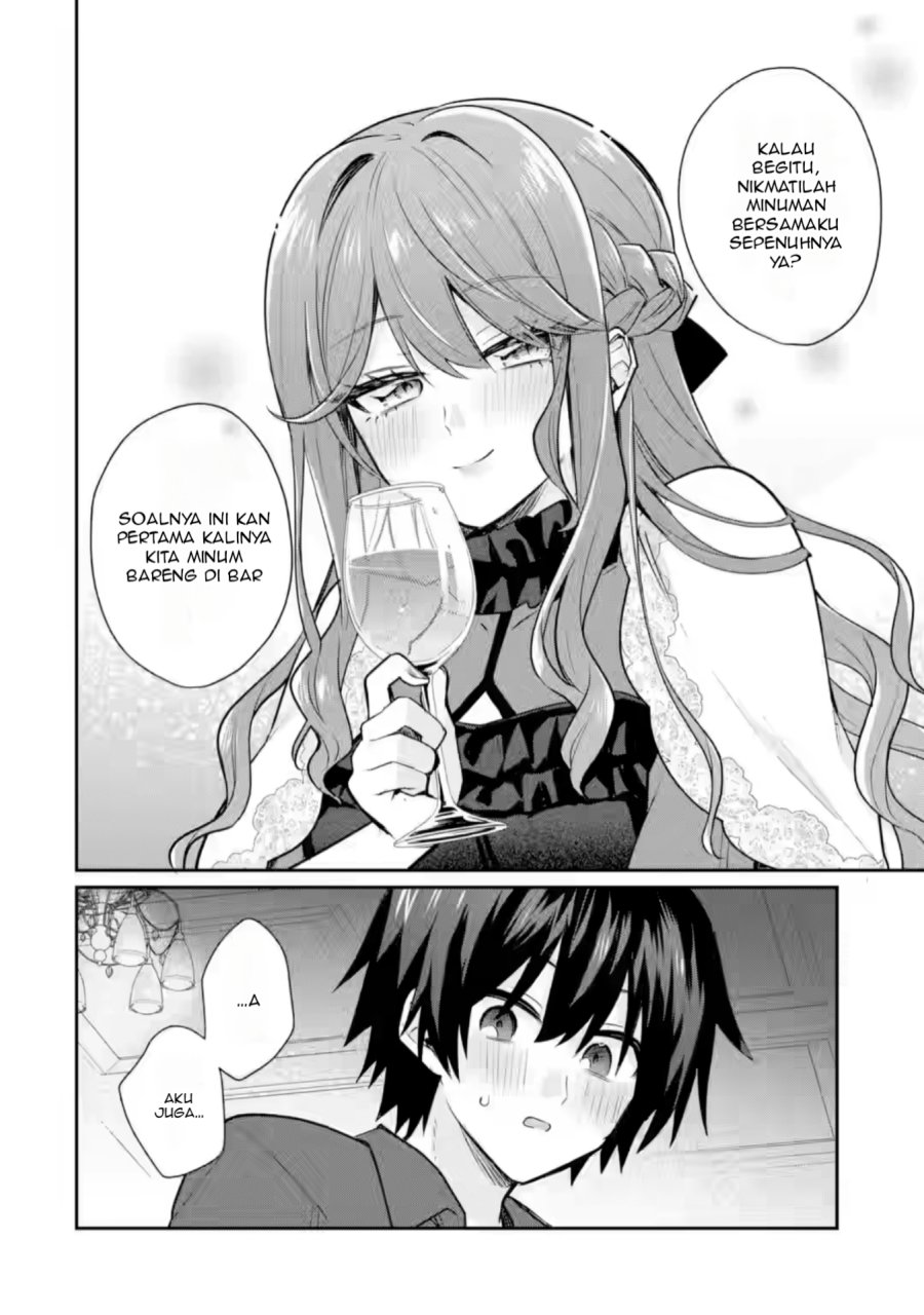 Osake to Senpai Kanojo to no Amaama Doukyo Lovecome wa Nijuusai ni Natte kara Chapter 04 Bahasa Indonesia