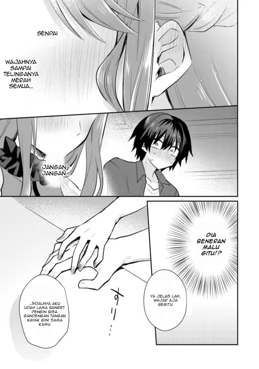 Osake to Senpai Kanojo to no Amaama Doukyo Lovecome wa Nijuusai ni Natte kara Chapter 04 Bahasa Indonesia