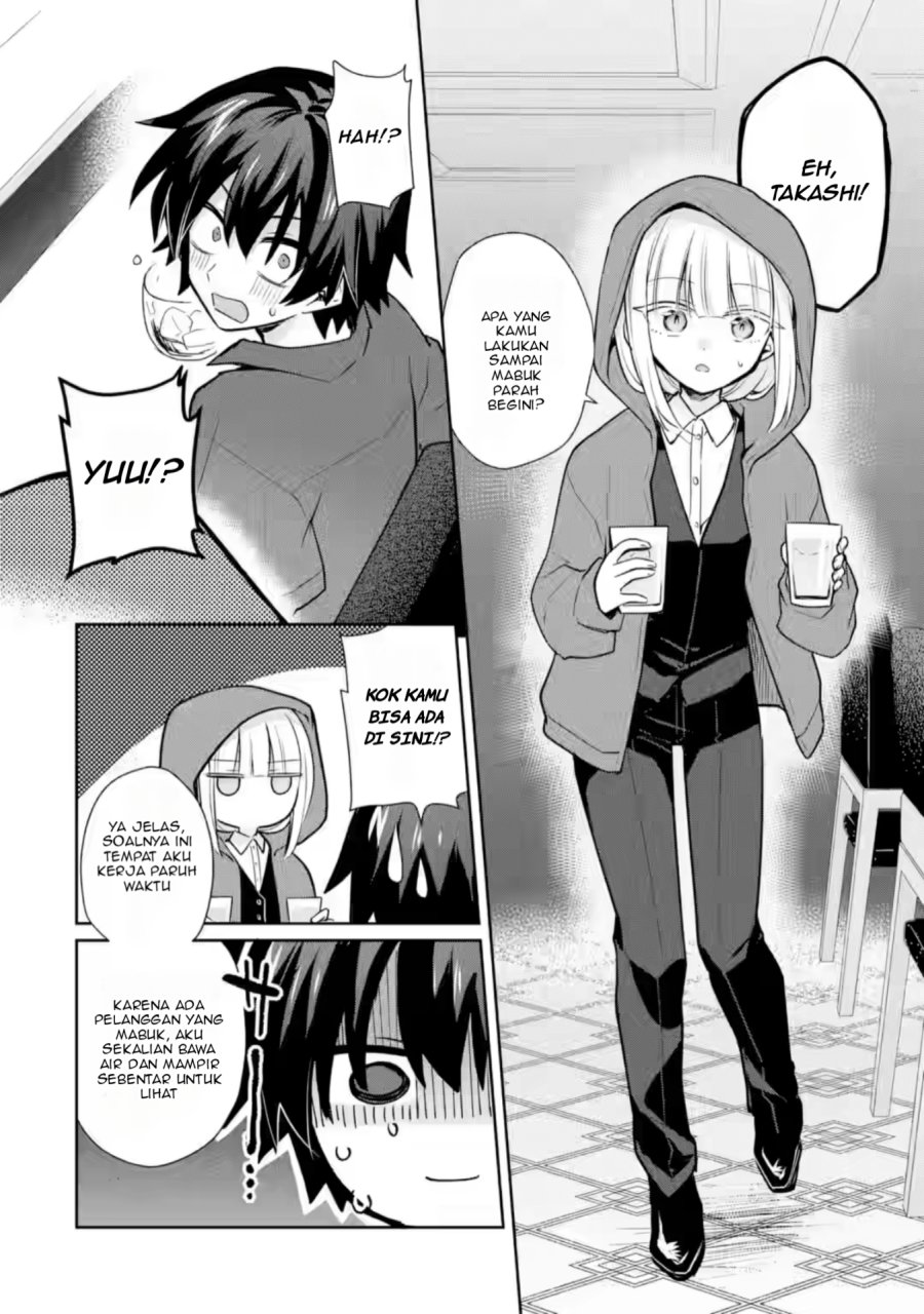 Osake to Senpai Kanojo to no Amaama Doukyo Lovecome wa Nijuusai ni Natte kara Chapter 04 Bahasa Indonesia
