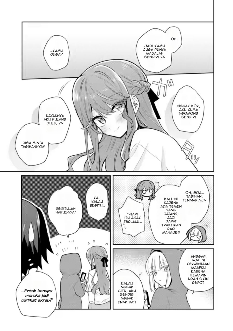 Osake to Senpai Kanojo to no Amaama Doukyo Lovecome wa Nijuusai ni Natte kara Chapter 04 Bahasa Indonesia