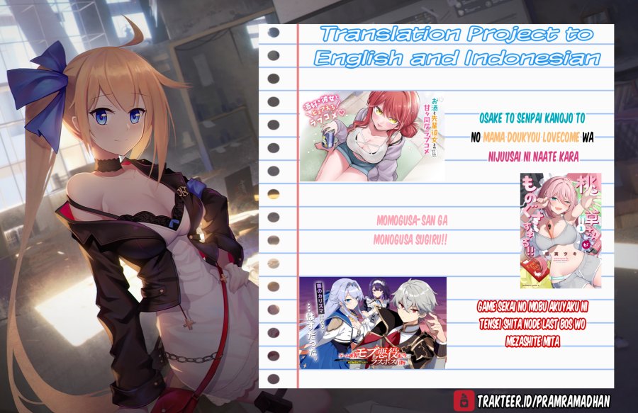 Osake to Senpai Kanojo to no Amaama Doukyo Lovecome wa Nijuusai ni Natte kara Chapter 04 Bahasa Indonesia
