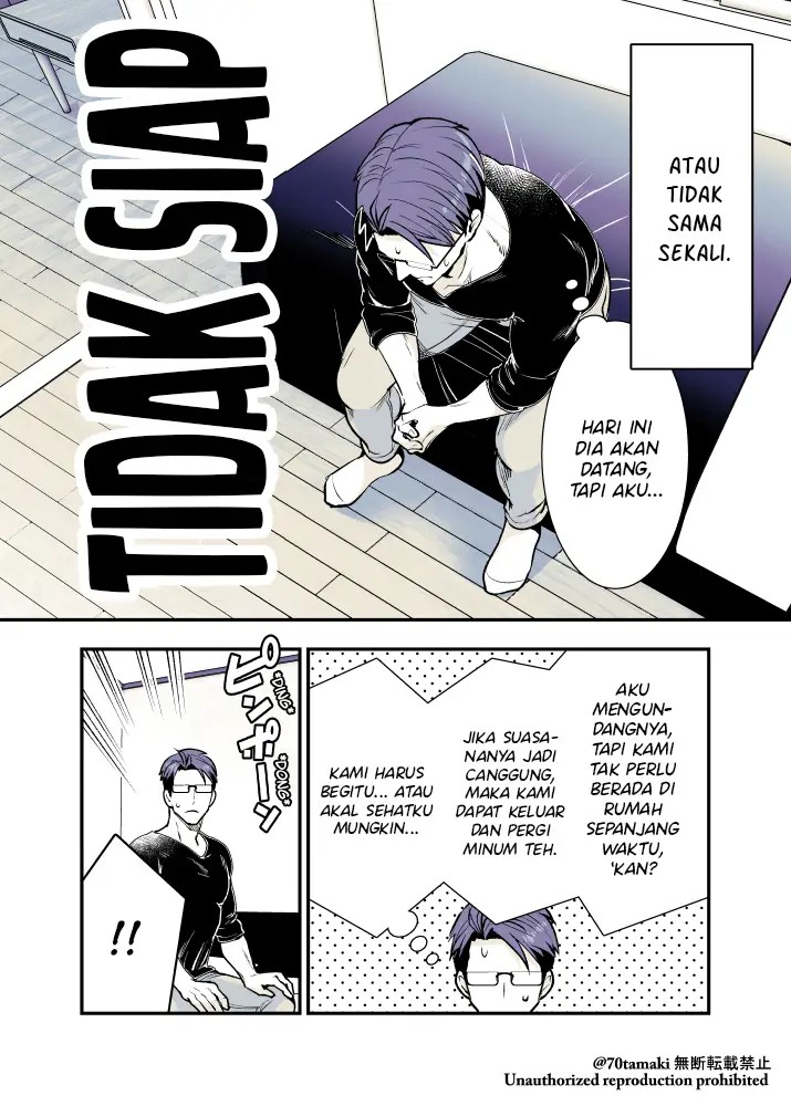 Osananajimi ga Hisabisa ni Saikai Shitara Otagai Kyonyuu ni Natteta chapter 14