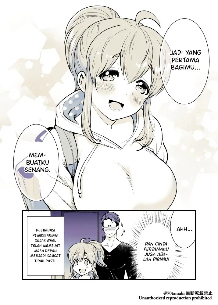 Osananajimi ga Hisabisa ni Saikai Shitara Otagai Kyonyuu ni Natteta chapter 14