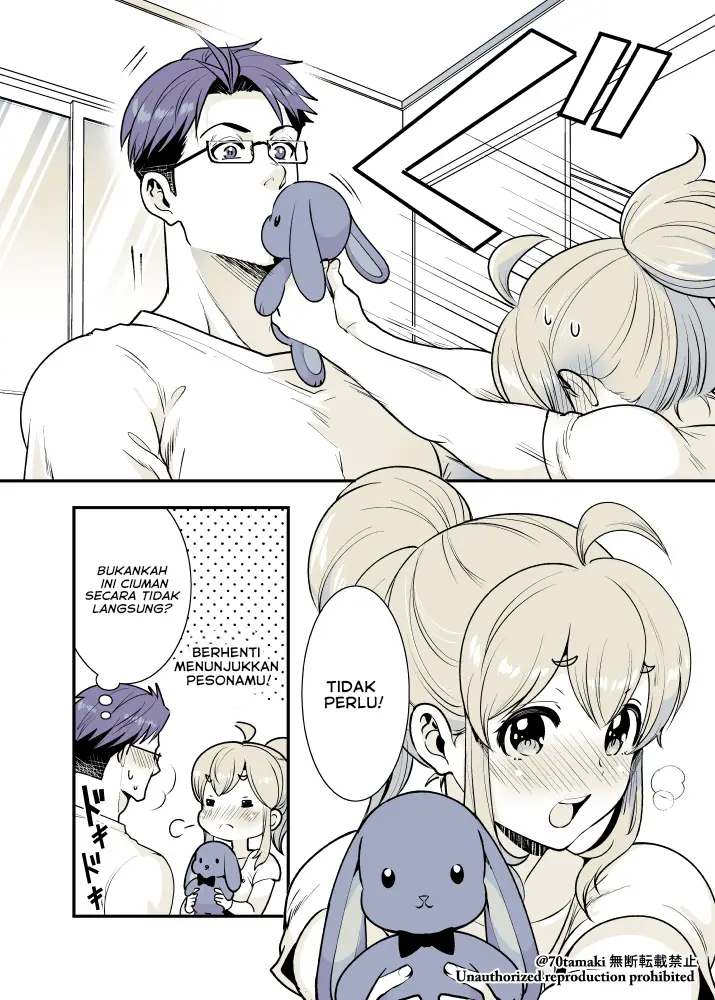 Osananajimi ga Hisabisa ni Saikai Shitara Otagai Kyonyuu ni Natteta chapter 21