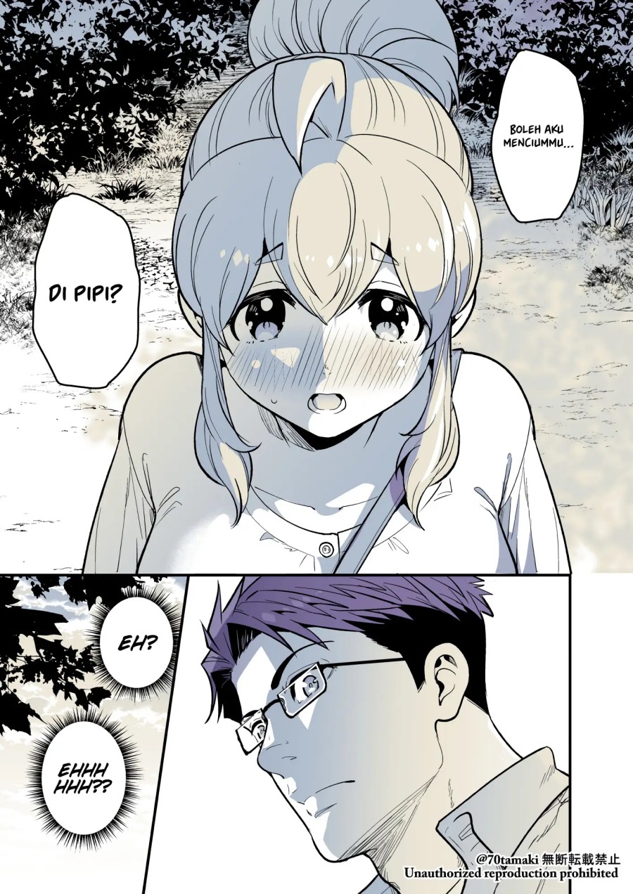 Osananajimi ga Hisabisa ni Saikai Shitara Otagai Kyonyuu ni Natteta Chapter 34 Bahasa Indonesia