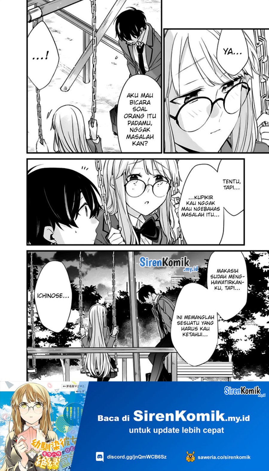 Osananajimi Kanojo no Morahara ga Hidoin de Zetsuen Sengen shite Yatta chapter 19