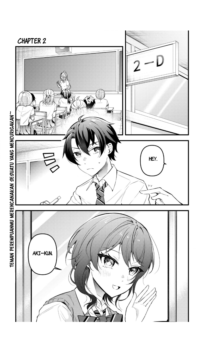 “Osananajimi ga Hoshii” to Tsubuyaitara Yoku Issho ni Asobu Onna Tomodachi no Yousu ga Hen ni Nattanda ga chapter 2