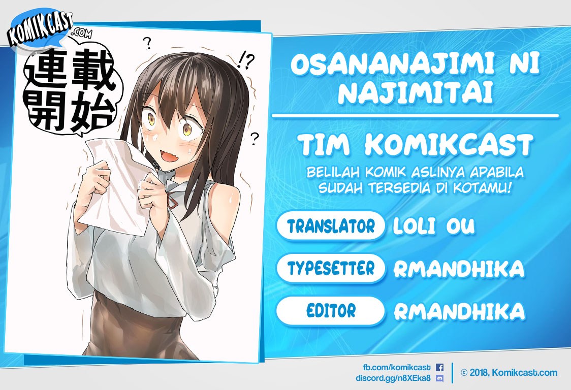 Osananajimi ni Najimitai Chapter 08 Bahasa Indonesia