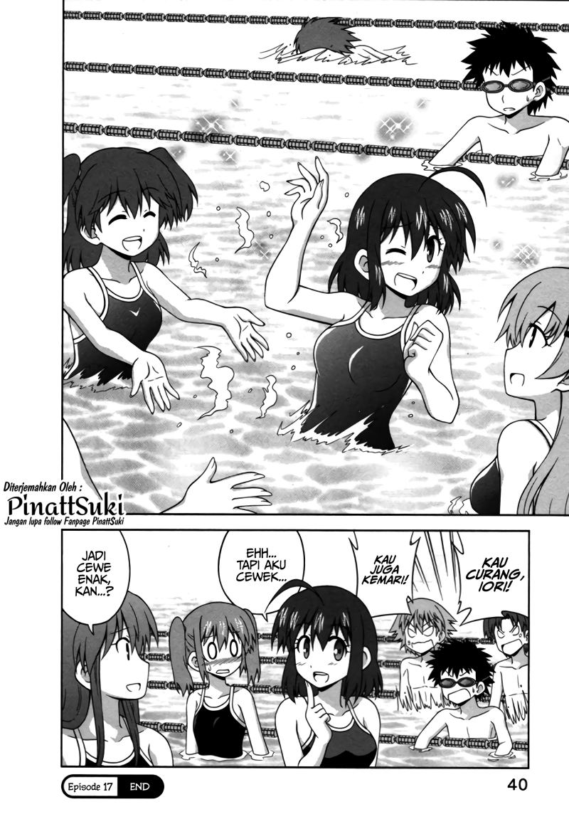 Osananajimi wa Onnanoko ni Naare Chapter 17 Bahasa Indonesia