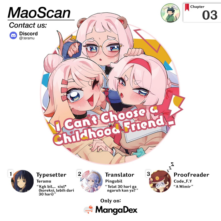 Osananajimi wo Erabenai! Chapter 03 Bahasa Indonesia