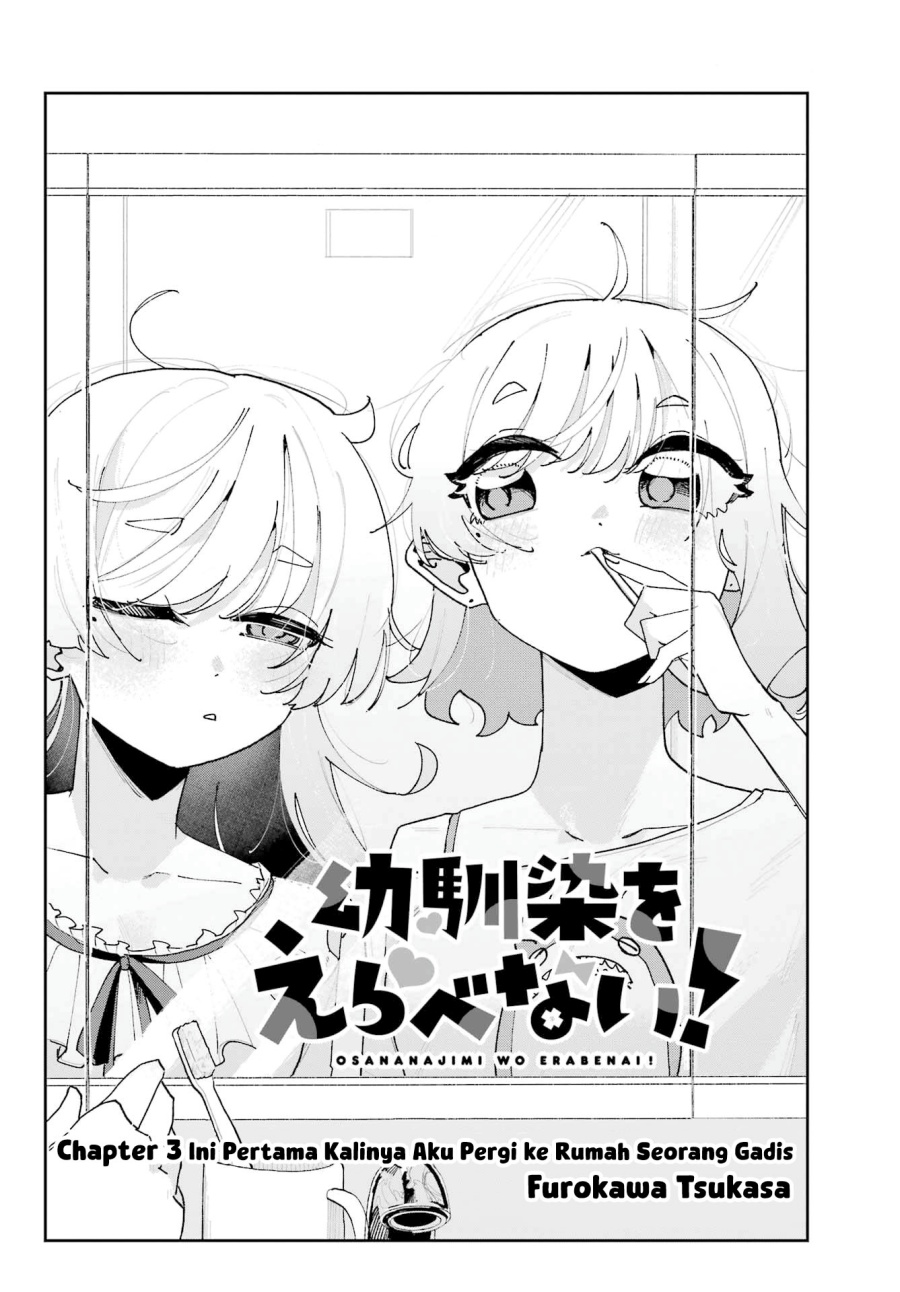 Osananajimi wo Erabenai! Chapter 03 Bahasa Indonesia