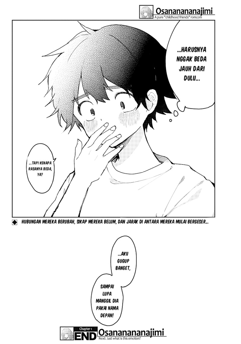 Osananananajimi Chapter 01 Bahasa Indonesia